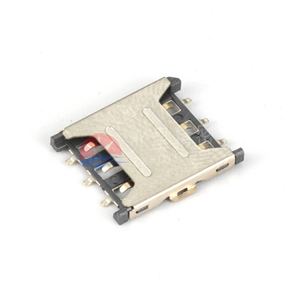 抽拉式NANO SIM卡座 1.35H 无柱