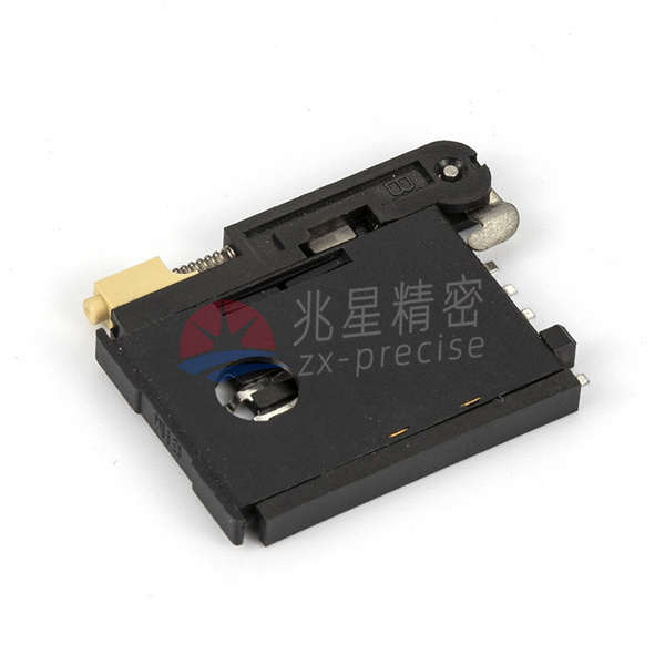 SIM卡座推杆抽屉式带卡托替代91236-3001 MUP-C716