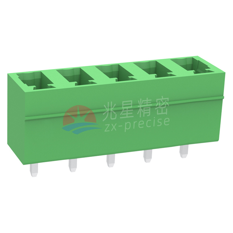 5.08mm直插闭口插拔式接线端子