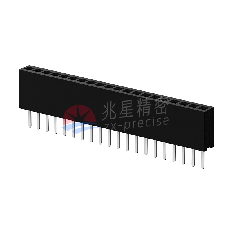 2.54mm间距排母 直插