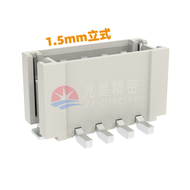 ZH1.5mm间距 立贴 wafer针座