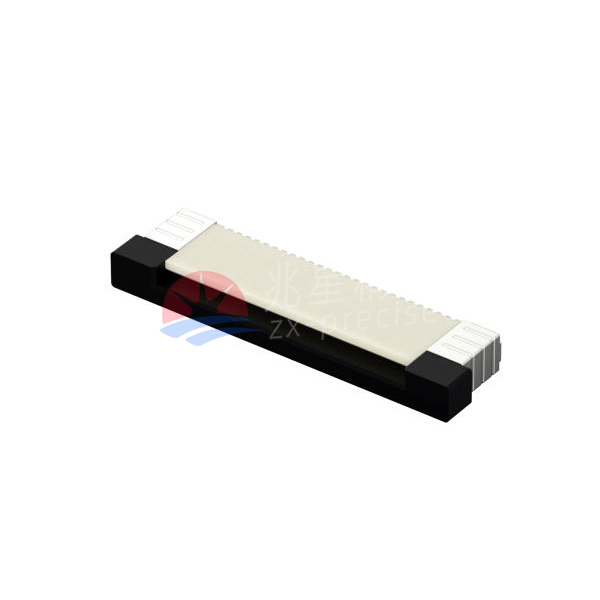 FPC连接器 0.5间距 H2.0 拉拔卧式上接